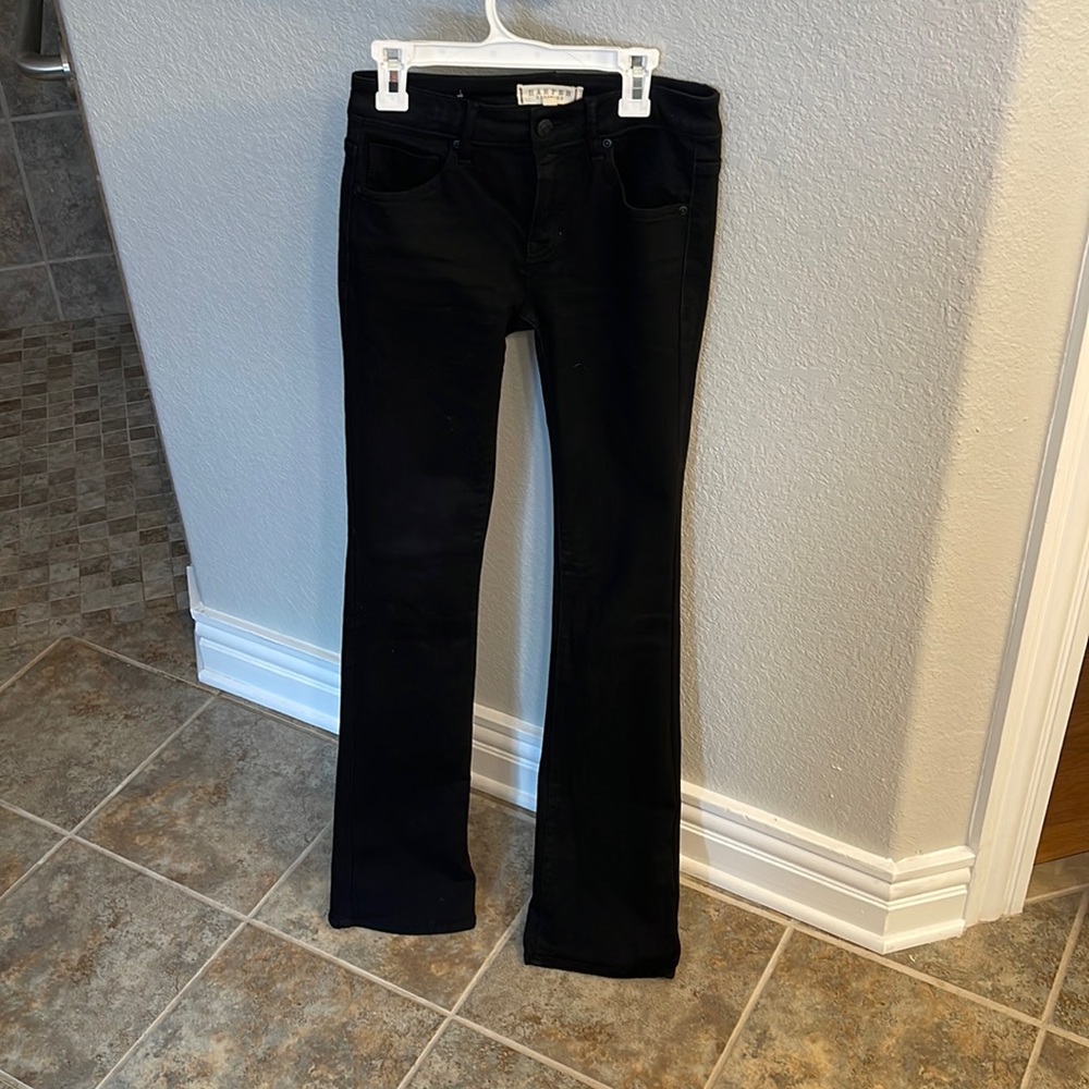 Black Bootcut Harper Heritage Jeans